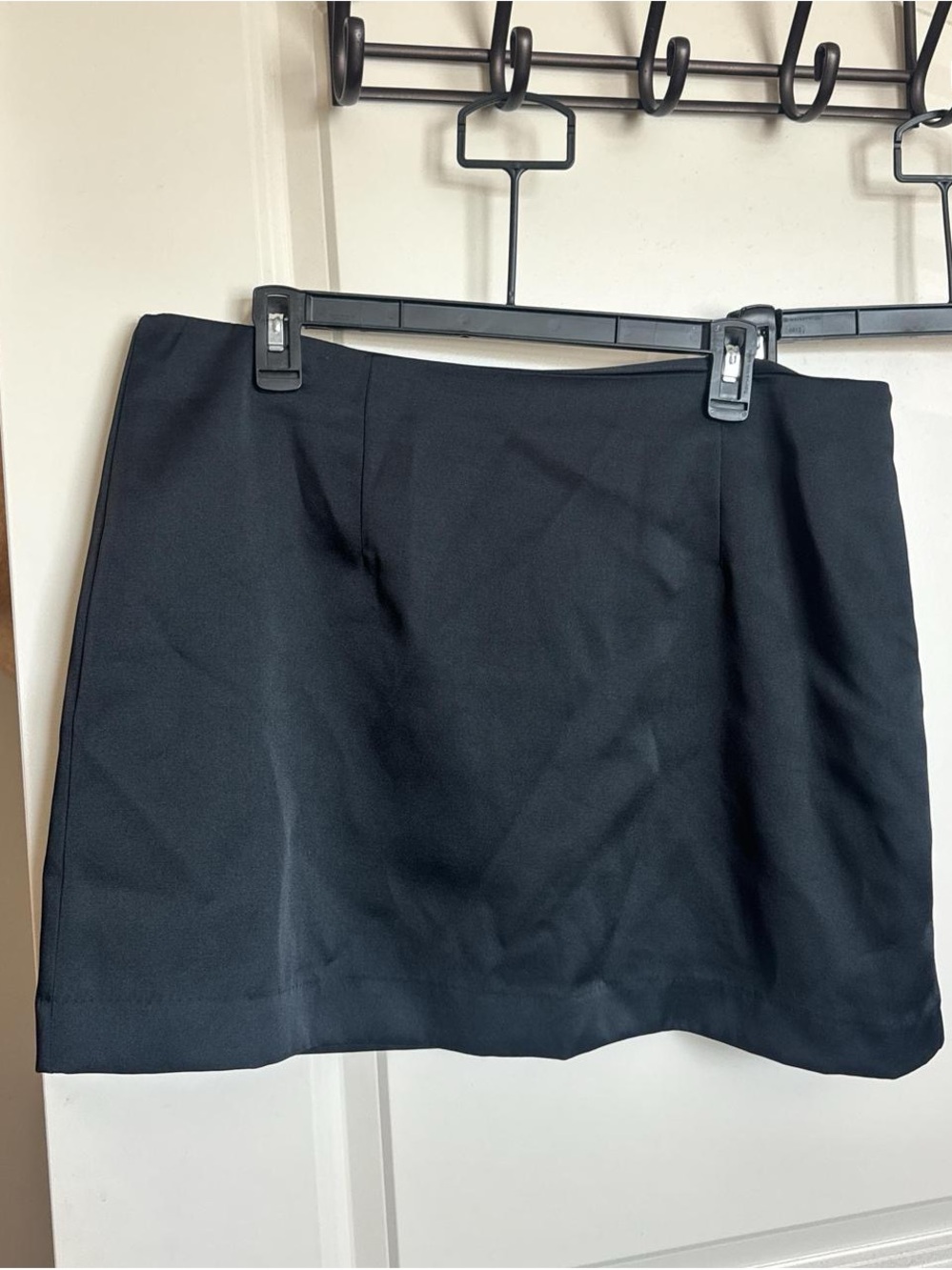 a new day Black Mini Skirt - Clean A-Line Style